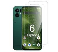 GIOPUEY Verre Trempé Compatible avec FairPhone 6, 2 Pièces Verre à Haute Transmittance, Résistant Aux Rayures, Coque Compatible, Protection Écran pour FairPhone 6