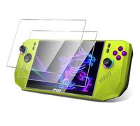 GIOPUEY Verre Trempé Compatible avec MSI Claw A8, 2 Pièces Verre à Haute Transmittance, Résistant Aux Rayures, Coque Compatible, Protection Écran pour MSI Claw A8