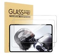 GIOPUEY Verre Trempé Compatible avec RedMagic Astra Gaming Tablet, 2 Pièces Verre à Haute Transmittance, Résistant Aux Rayures, Coque Compatible, Protection Écran pour RedMagic Astra Gaming Tablet