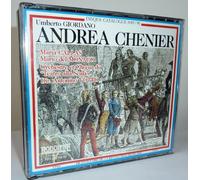 GIORDANO: ANDREA CHENIER ; CALLAS, MONACO,VOTTO, LA SCALA, 8.1.1955 - 2CD BOX SET WITH FULL LIBRETTO - RODOLPHE / HARMONIA MUNDI / 1989