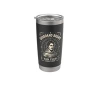 Giordano Bruno Philosophe Italie Moine Gobelet isotherme en acier inoxydable double paroi