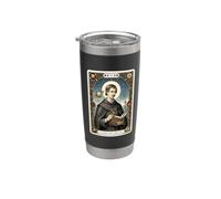 Giordano Bruno Philosophe Italie Moine Gobelet isotherme en acier inoxydable double paroi