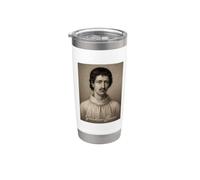 Giordano Bruno Philosophe Italie Moine Gobelet isotherme en acier inoxydable double paroi