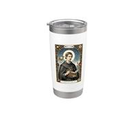 Giordano Bruno Philosophe Italie Moine Gobelet isotherme en acier inoxydable double paroi