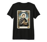 Giordano Bruno Philosophe Italie Moine T-Shirt Haut de Gamme