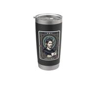 Giordano Bruno Poète Gobelet isotherme en acier inoxydable double paroi