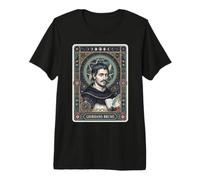 Giordano Bruno Poète T-Shirt Haut de Gamme