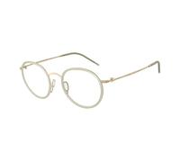 Giorgio Armani - Ar5155 Round Optical Frame - Homme - Accessoires - Jaune - Taille: 47 MM