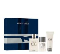 Giorgio Armani - Coffret Aqua Di Gio EDT 100ml + Stick 75g +baume Rasage 75ml