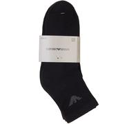 Giorgio Armani Emporio Armani Men's Trainer Socks Black MC061 Tailles hommes 6-12 Male