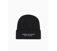 ARMANI EXCHANGE Bonnet noir, Taille 55-60