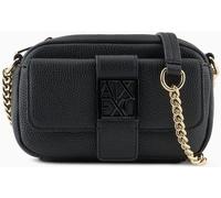 Giorgio Armani Exchange Armani Exchange Black Logo Messenger Bag