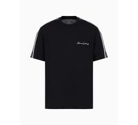 ARMANI EXCHANGE T-Shirt noir / blanc, Taille L