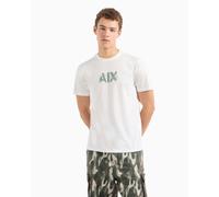 Giorgio Armani Exchange Men's Regular Fit T-Shirt Off White 1116 2XL Male