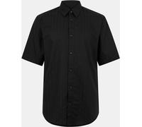 Giorgio Armani Exchange Men's Short-Sleeve Plain Shirt Noir M Male