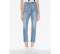 Giorgio Armani Exchange Skinny Fit Jeans Lt Bleu Lavage 25in Female