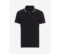 Armani Exchange Double Stripe Polo, Noir (Black 8M5Z-1200), XX-Large Homme