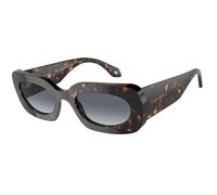 Giorgio Armani Femme AR8182 612486 Lunettes de soleil Acétate Tortue Bleu Carré Normale Ombré