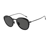 Giorgio Armani Homme AR6068 300187 Lunettes de soleil Métal Noir Gris Ronde Normale