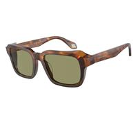 Giorgio Armani Homme AR8194U 598814 Lunettes de soleil Acétate Tortue Vert Carré Normale