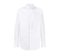 Giorgio Armani, Homme, Chemises, Blanc, Taille: M Chemise Élégante Blanche à Manches Longues