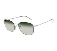 Giorgio Armani, Homme, Accessoires, Gris, Taille: 54 MM Lunettes de soleil en métal à monture coussin