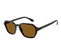Giorgio Armani Homme Giorgio Armani AR8220 587553 Lunettes de soleil Acétate Noir Marron Carré Normale