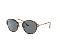 Giorgio Armani AR 8139 5762R5, Lunettes de soleil, Ronde, Homme, Marron
