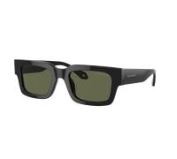 Giorgio Armani Homme Sunglass AR8184U - Couleur du Monture: Noir, Couleur de Lentille: Polarisé Vert