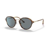 Lunettes de soleil - GIORGIO ARMANI - AR 8139 - Acétate - Havana/Blue - Protection catégorie 2