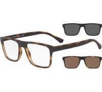 Giorgio Armani Lunettes de vue Emporio Armani EA 4115 (58021W) + Clip on Homme
