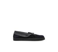Giorgio Armani - Mocassins en Suède - Homme - Chaussures - Bleu - Taille: 40 EU