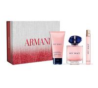 Giorgio Armani My Way Coffret Cadeau : Eau de Parfum 100 ml + Eau de Parfum 10 ml + Lait pour le Corps 50 ml