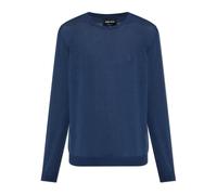 Giorgio Armani - Pull à col rond - Homme - Pulls - Bleu - Taille: 2XL