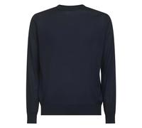Giorgio Armani - Pull ras du cou en laine vierge - Homme - Pulls - Bleu - Taille: 3XL