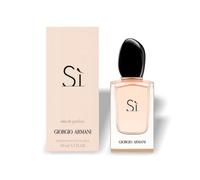 Giorgio Armani Si Eau De Parfum 50ml Description Ingrédients Mode d'emploi Moderne avec un air de sophistication, Sí de Giorgio Armani enveloppe la personne qui le porte d'une étreinte chaleureuse de
