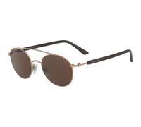 Giorgio Armani, unisex, Accessoires, Brun, Taille: 50 MM Lunettes de soleil rondes en métal