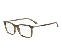Giorgio Armani, unisex, Accessoires, Vert, Taille: 56 MM Monture Lunettes Matte Striped Olive AR