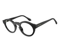 Giorgio Armani Unisex Giorgio Armani AR7292U 5009 Montures optiques Acétate Noir Transparent Pantos Normale