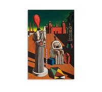 Giorgio De Chirico Peintre Surréalisme Works《The Disquieting Muses》Posters Impression sur toile Décoration d'intérieur Chambre Décoration Moderne Cadeau 40 x 60 cm