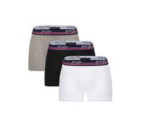 Giorgio di Mare Boxers gris chiné / rouge / noir / blanc, Taille S