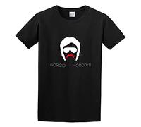 Giorgio Moroder Famous Singer Legend Logo O Neck Men T-Shirt Black M