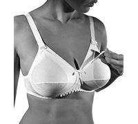 GIOS Soutien-gorge pour allaitement Art. 280 - Couleur Blanc Coupe B - Le confort maximum pour votre maternité, Blanc, 90B