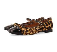 GIOSEPPO BALLARINES Merceditas en Piel Estampado Leopardo SERED