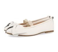 GIOSEPPO Ballerines DE Couleur Off-White en Cuir avec Noeud pour Fille ET GARÇON TUDY