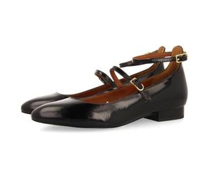 GIOSEPPO Ballerines Merceditas en Cuir Effet Verni KALSEN