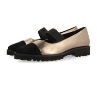 GIOSEPPO Ballerines MÉTALLISÉES en Cuir Semelle Track TOKAJ