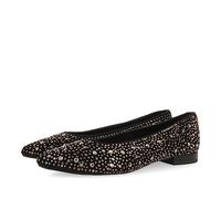 GIOSEPPO Ballerines Noires avec Strass pour Femme Kannus, Noir, 41 EU
