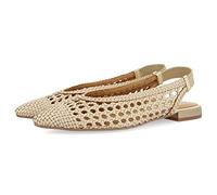 GIOSEPPO Ballerines TRESSÉES en Cuir DE Couleur Off-White pour Femme GUATAVITA