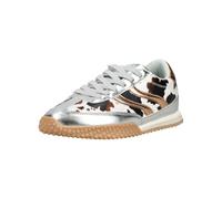 GIOSEPPO Baskets basses marron / noir / argent, Taille 36